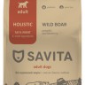 SAVITA беззерновой корм для взрослых собак с мясом дикого кабана